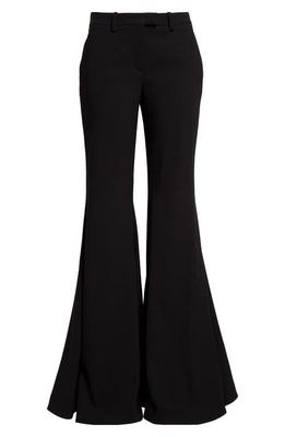 Michael Kors Collection Joplin Virgin Wool Bell Bottom Pants in Black