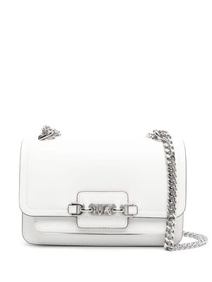 Michael Kors Collection large Heather shoulder bag - White