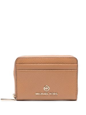 Michael Kors Collection small Jet Set leather wallet - Brown
