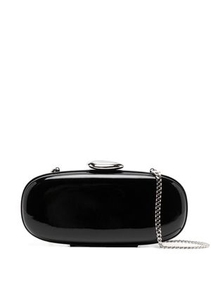 Michael Kors Collection small Tina patent clutch bag - Black