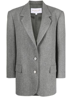 Michael Kors Collection tailored single-breasted blazer - Grey