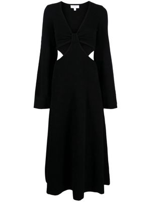Michael Kors Collection V-neck cut-out detailing dress - Black