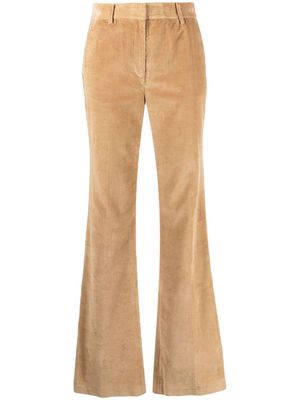 Michael Kors corduroy flared trousers - Brown