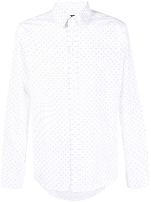 Michael Kors Daisy-print long-sleeve shirt - White