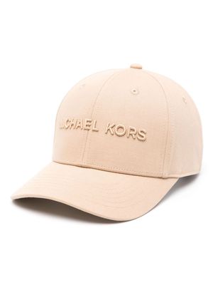 Michael Kors embroidered-logo cap - Neutrals