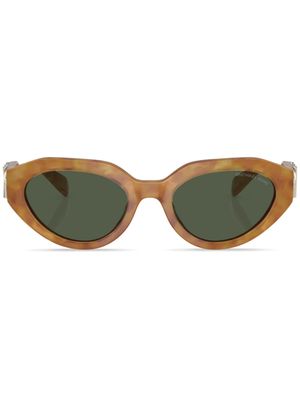 Michael Kors Empire oval-frame sunglasses - Brown