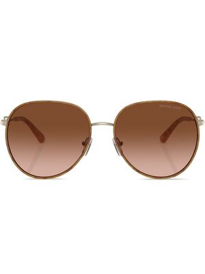 Michael Kors Empire round-frame sunglasses - Brown