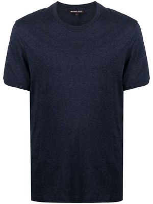 Michael Kors fine-knit cotton T-Shirt - Blue