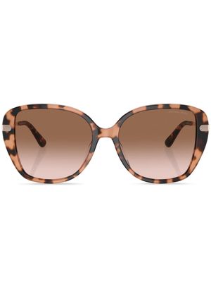 Michael Kors Flatiron tortoiseshell-effect sunglasses - Pink