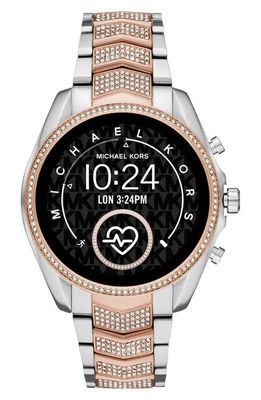 Michael Kors Gen 5 Bradshaw Pavé Crystal Bracelet Smartwatch