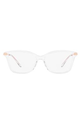 Michael Kors Georgetown 52mm Round Optical Glasses in Clear