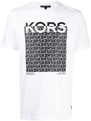 Michael Kors graphic logo-print T-shirt - White