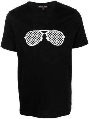 Michael Kors graphic-print crew-neck T-shirt - Black