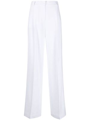 Michael Kors high-waisted tailored trousers - White