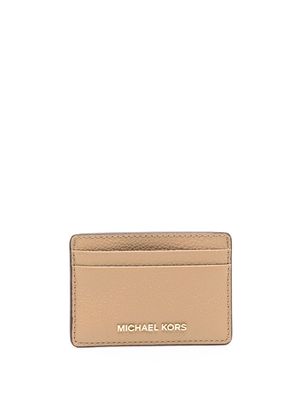 Michael Kors Jet Set leather cardholder - Brown