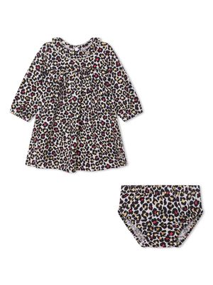 Michael Kors Kids cheetah-print dress set - Multicolour