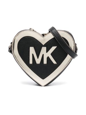 Michael Kors Kids heart-shaped shoulder bag - Black