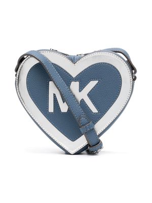 Michael Kors Kids heart-shaped shoulder bag - Blue