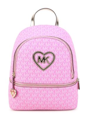 Michael Kors Kids logo-print backpack - Pink