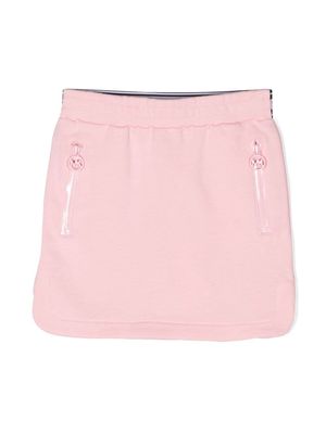 Michael Kors Kids logo-waistband track skirt - Pink
