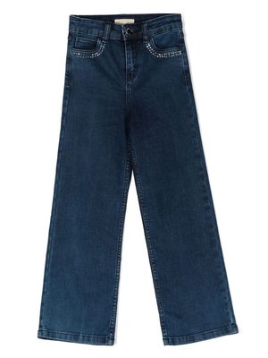 Michael Kors Kids straight-leg denim jeans - Blue