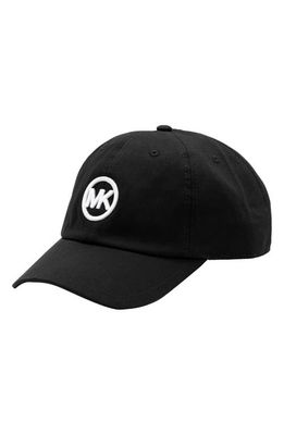 Michael Kors Logo Baseball Cap in Black