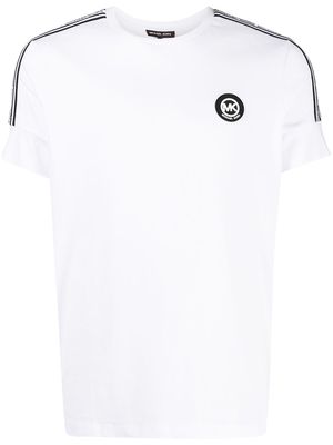 Michael Kors logo-patch short-sleeved T-shirt - White
