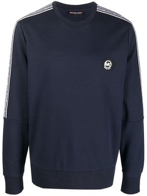 Michael Kors logo-patch sweatshirt - Blue