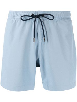 Michael Kors logo-patch swim shorts - Blue