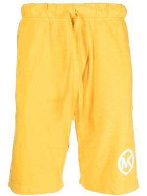 Michael Kors logo-print bermuda shorts - Yellow