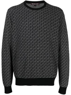 Michael Kors logo-print jumper - Black