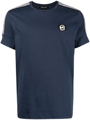 Michael Kors logo-print short-sleeved T-shirt - Blue