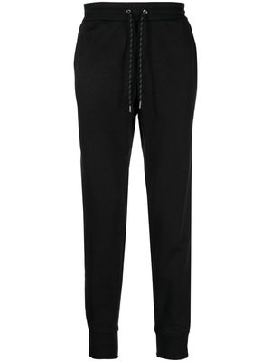 Michael Kors logo-print strap cotton track pants - Black