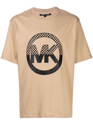 Michael Kors logo-print T-shirt - Brown