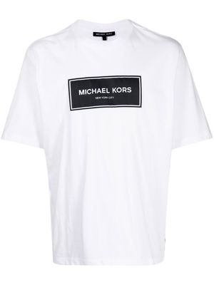 Michael Kors logo print T-shirt - White