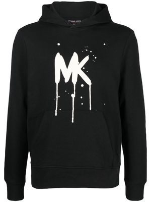 Michael Kors logo pullover hoodie - Black