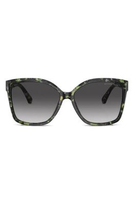 Michael Kors Malia 58mm Square Sunglasses in Grey Flash