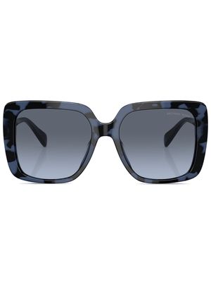 Michael Kors Mallorca square-frame sunglasses - Blue