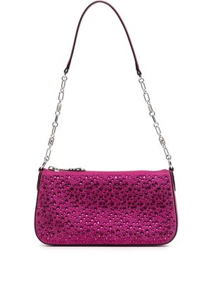 Michael Kors medium Empire crystal-embellished shoulder bag - Pink
