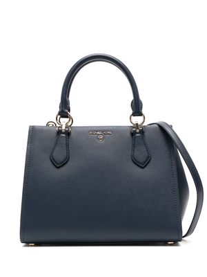Michael Kors medium Marilyn leather satchel - Blue