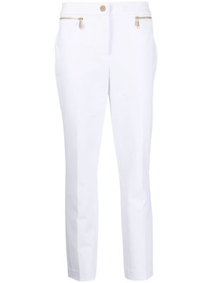 Michael Kors mid-rise slim trousers - White