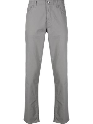 Michael Kors mid-rise straight-leg trousers - Grey