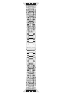 Michael Kors Pavé Apple Watch Bracelet Watchband in Stainless