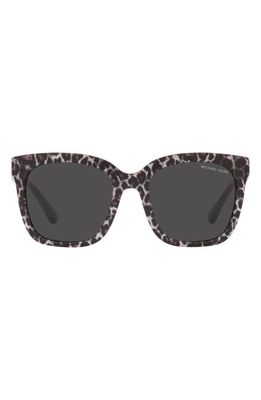 Michael Kors San Marino 52mm Square Sunglasses in Dark Grey