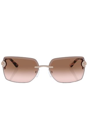 Michael Kors Sedona square-frame sunglasses - Pink