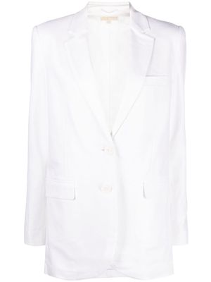 Michael Kors single-breasted blazer - White
