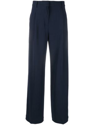 Michael Kors straight-leg tailored trousers - Blue