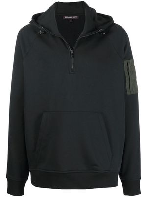 Michael Kors stretch zip-up hoodie - Black
