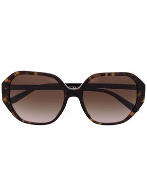 Michael Kors tortoiseshell-frame sunglasses - Brown