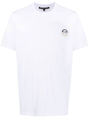 MICHAEL KORS Victory logo-print short-sleeve T-shirt - White